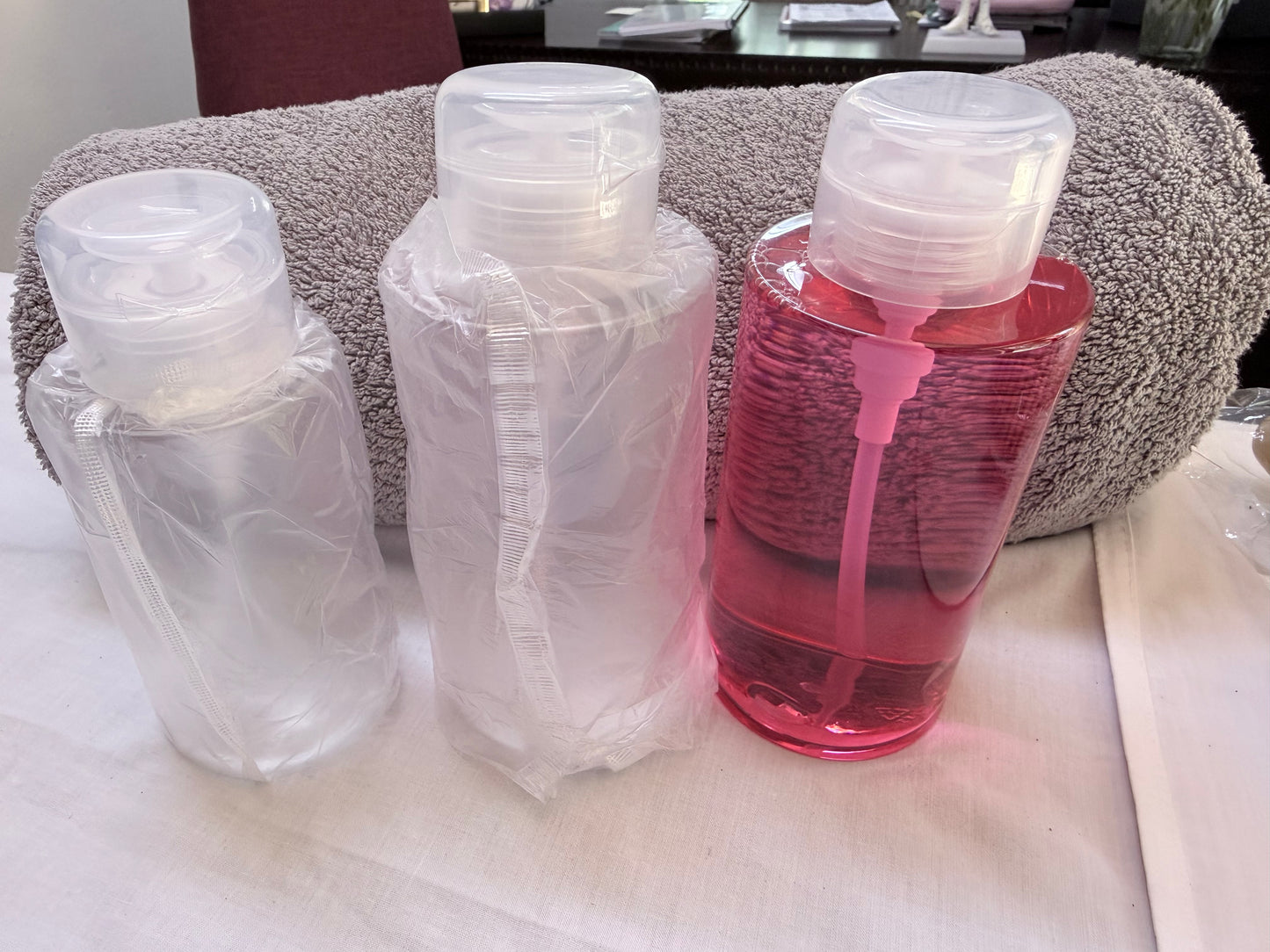 Clear Pump Dispenser-300 ML