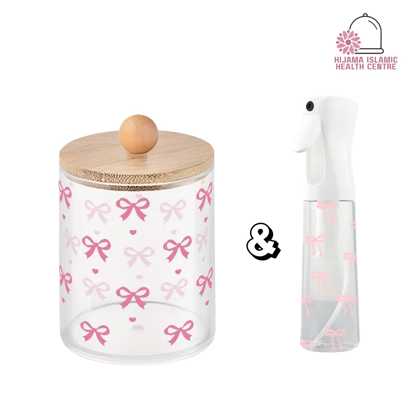 300 ML - Spray Bottle and Matching Small Blades Container