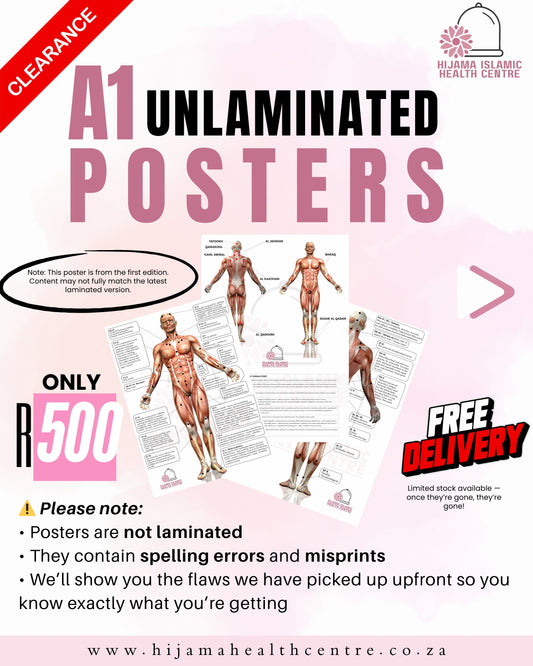 Clearance : A1 Posters (un-laminated) - Misprint