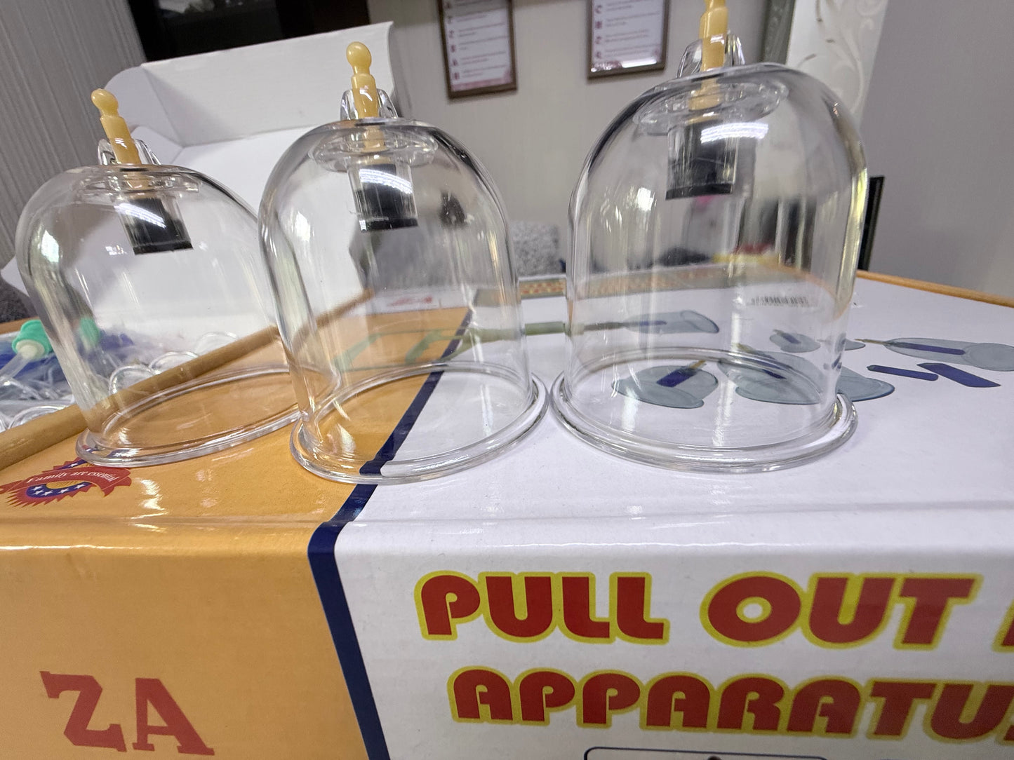 18 PC Yellow Tip Hijama Cupping Set