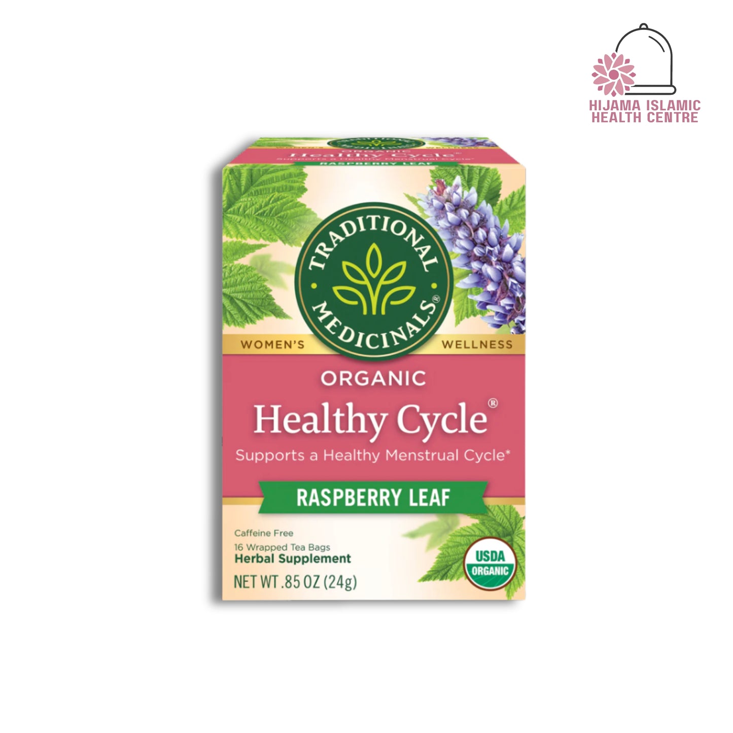 Healthy Cycle - USDA Organic Certified - Raspberry Leaf