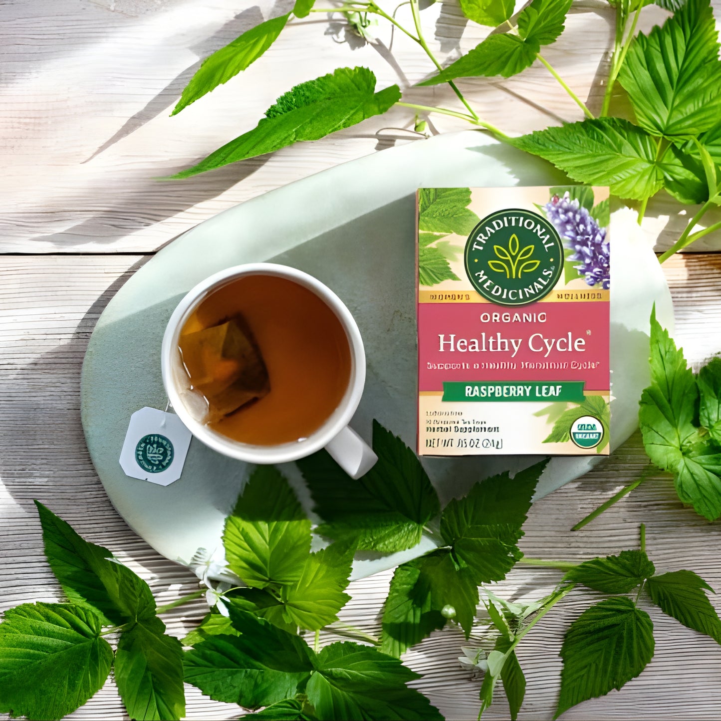Healthy Cycle - USDA Organic Certified - Raspberry Leaf