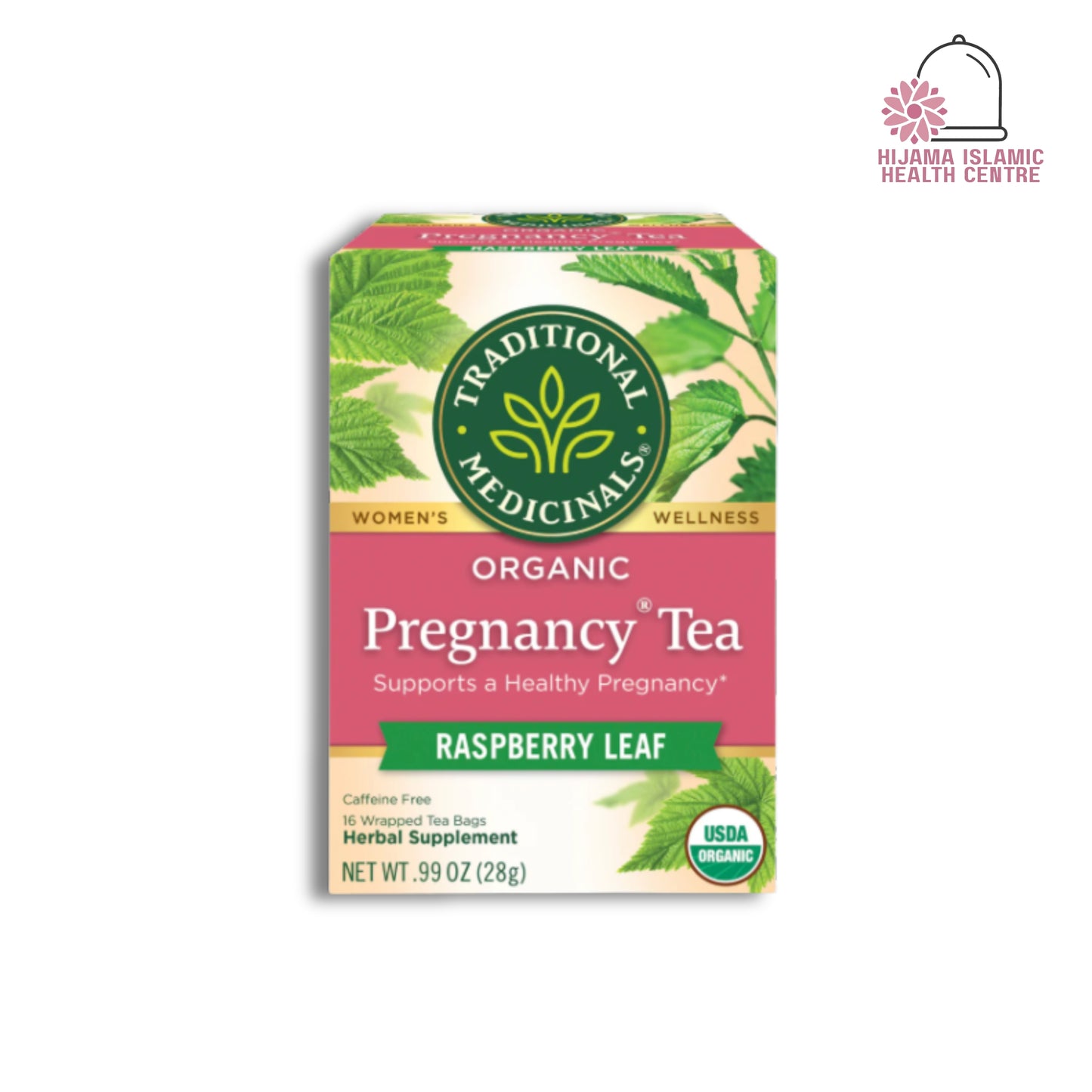 Pregnancy Tea - USDA Organic Certified - Raspberry Leaf
