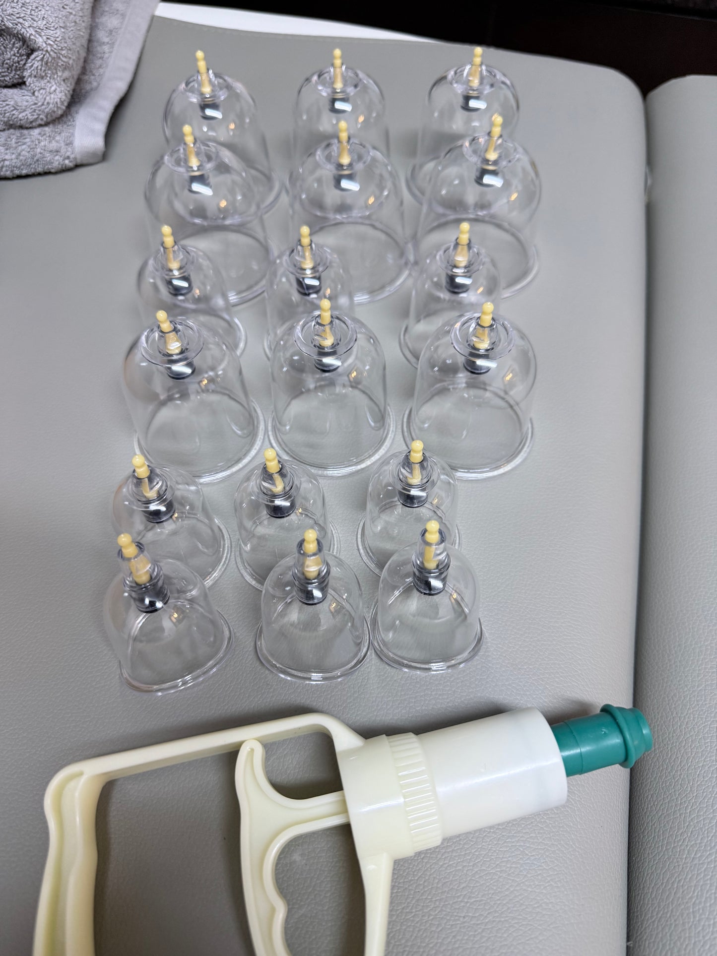 18 PC Yellow Tip Hijama Cupping Set