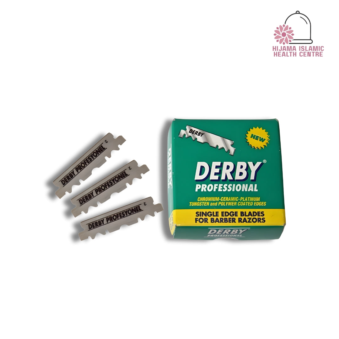 Derby Titanium Single-Edge Blades 100’s
