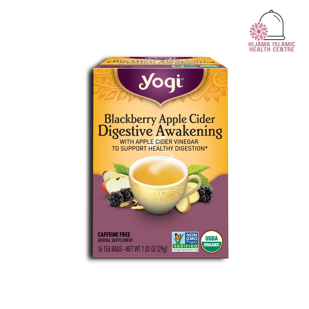 Digestive Awakening -Yogi Organic -  Blackberry Apple Cider