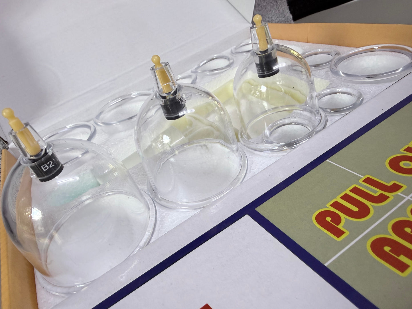 12 pc Yellow Tip Hijama Cupping Set