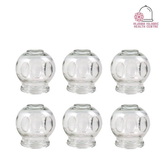 Fire Cupping - Glass Cupping Set (6 piece)