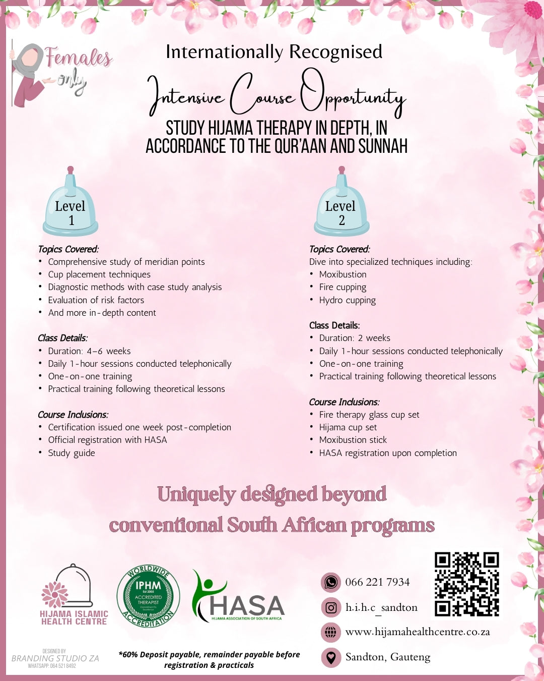 Level 1 - 2 combo - Hijama Course